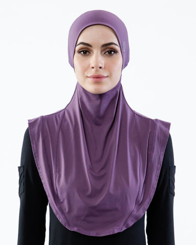 Poise Sport Hijab I.C.E. - Dark Grape
