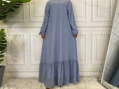 Nufa Dress - Dusty Blue